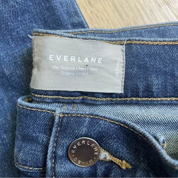 EVERLANE The Original Cheeky Jean. Womens size 32 Crop. Organic Cotton - Picture 4 of 5